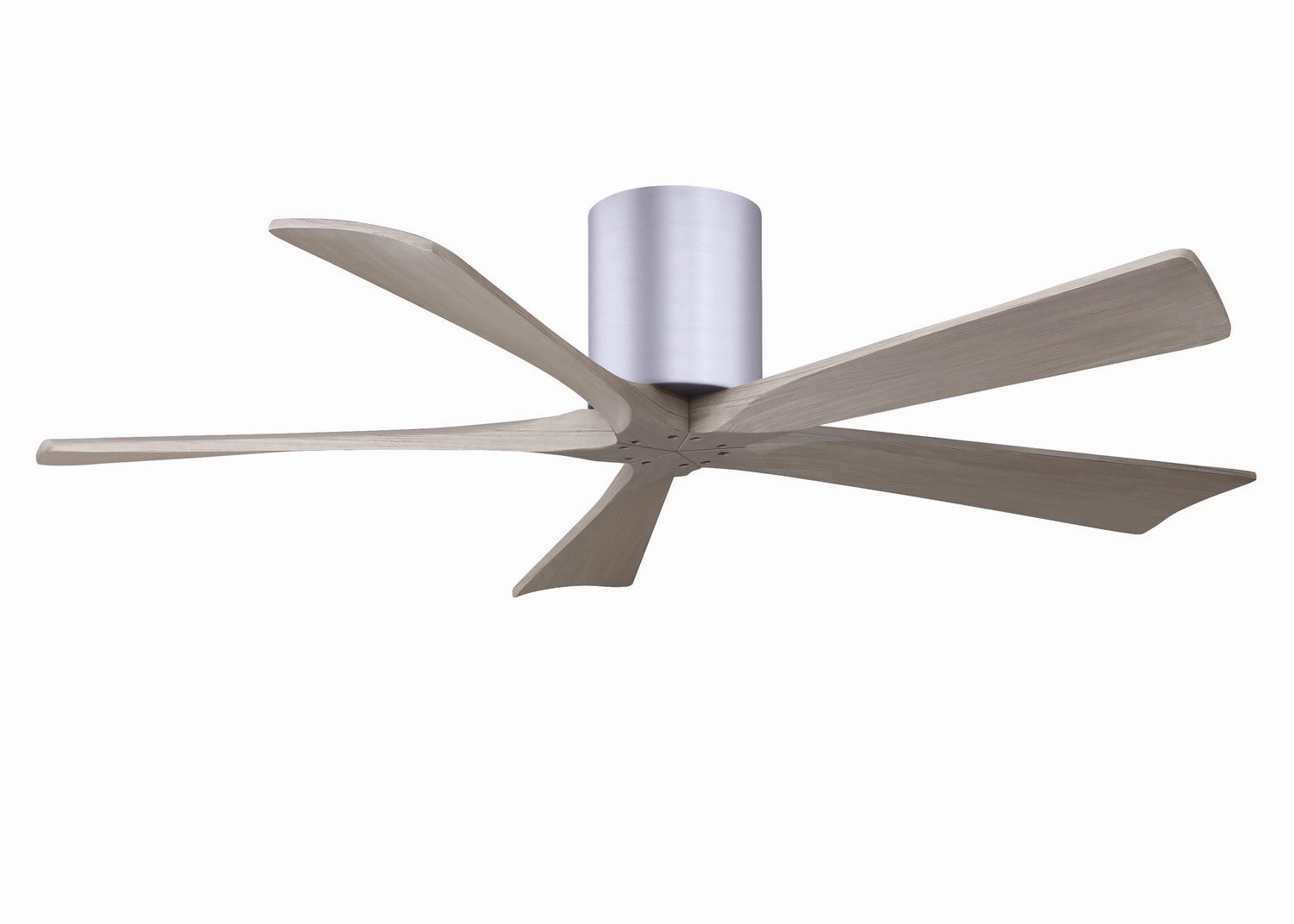 Irene-5H 52"Ceiling Fan Brushed Nickel Huggers FANS outlet store