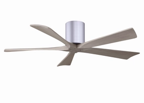 Irene-5H 52"Ceiling Fan Brushed Nickel Huggers FANS outlet store