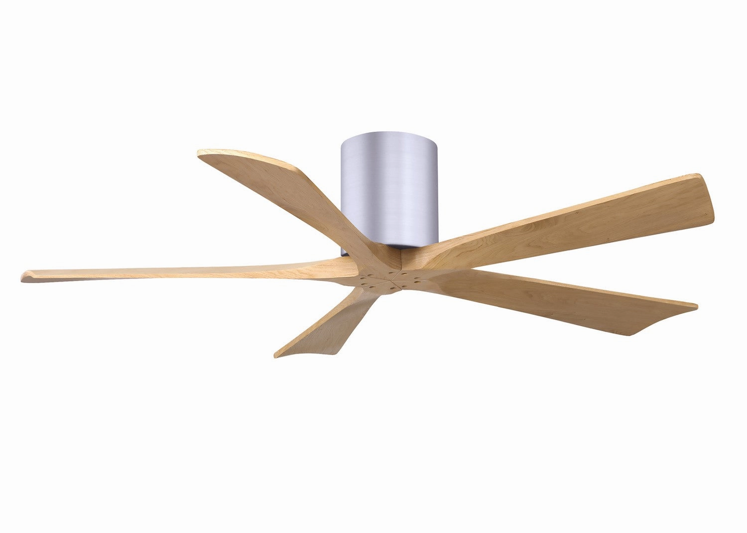 Irene-5H 52"Ceiling Fan Brushed Nickel Huggers Fans low price shop