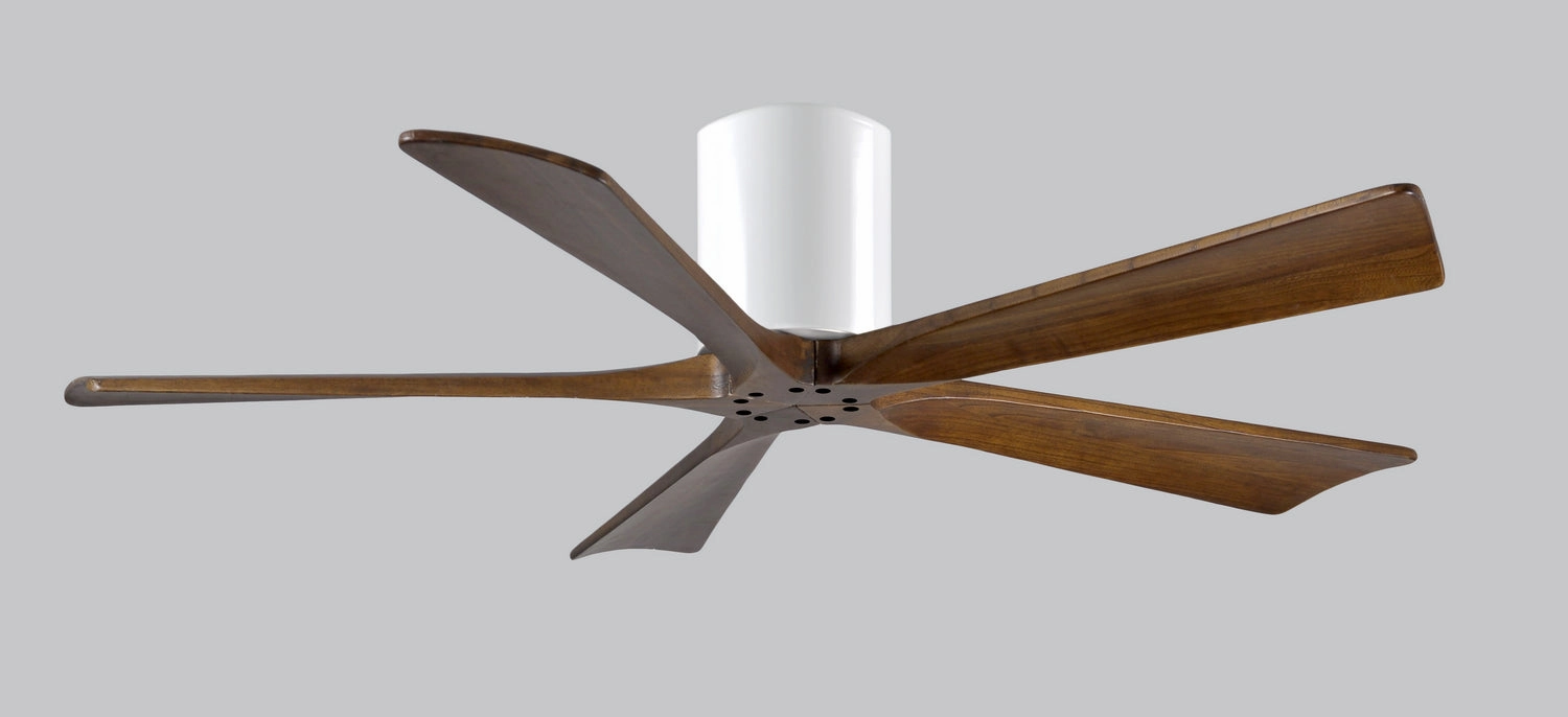 Irene-5H 52"Ceiling Fan Gloss White Compact Huggers ceiling fans sale