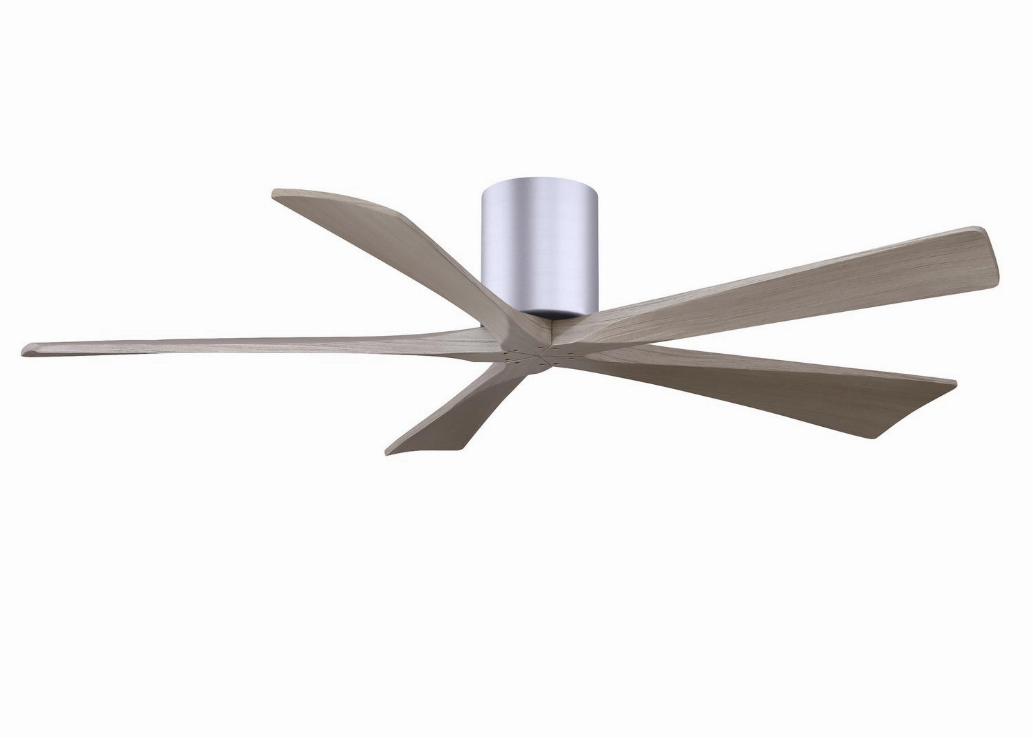 Irene-5H 60"Ceiling Fan Brushed Nickel Huggers Fans low price shop