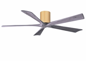Irene-5H 60"Ceiling Fan Light Maple Huggers FANS outlet store