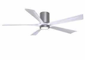 Irene-5HLK 60"Ceiling Fan Brushed Pewter Huggers FANS outlet store