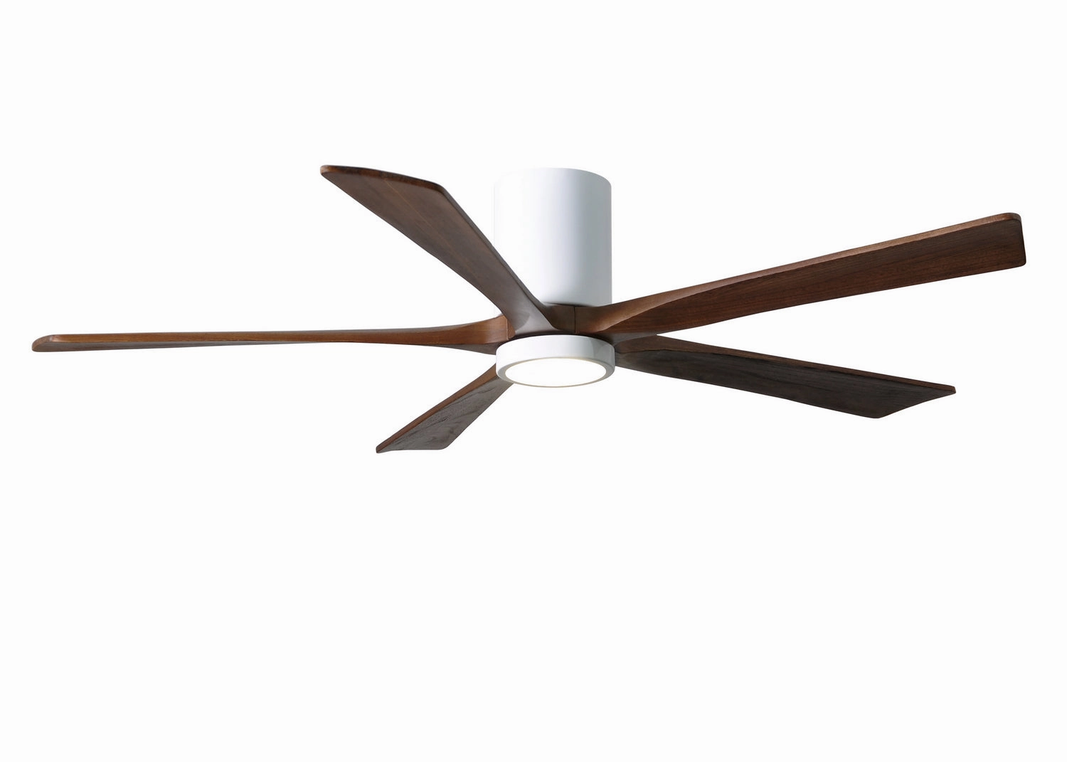 Irene-5HLK 60"Ceiling Fan Gloss White Huggers FANS discount price