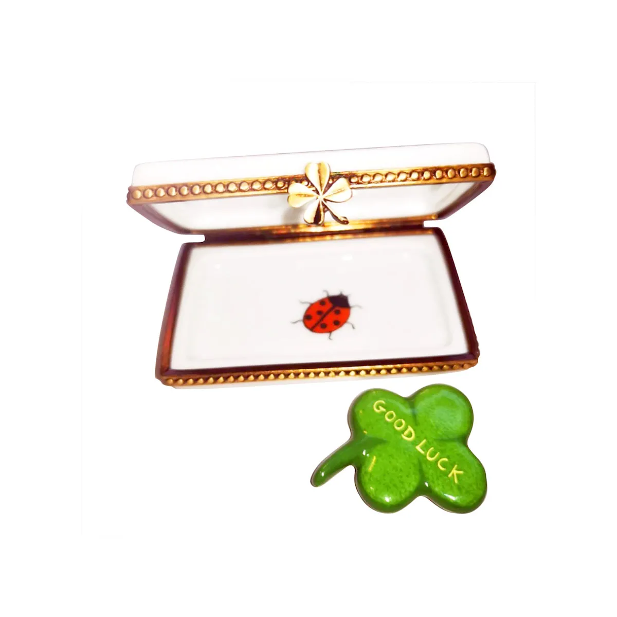 Irish Good Luck Limoges Limoges Boxes collectors shop