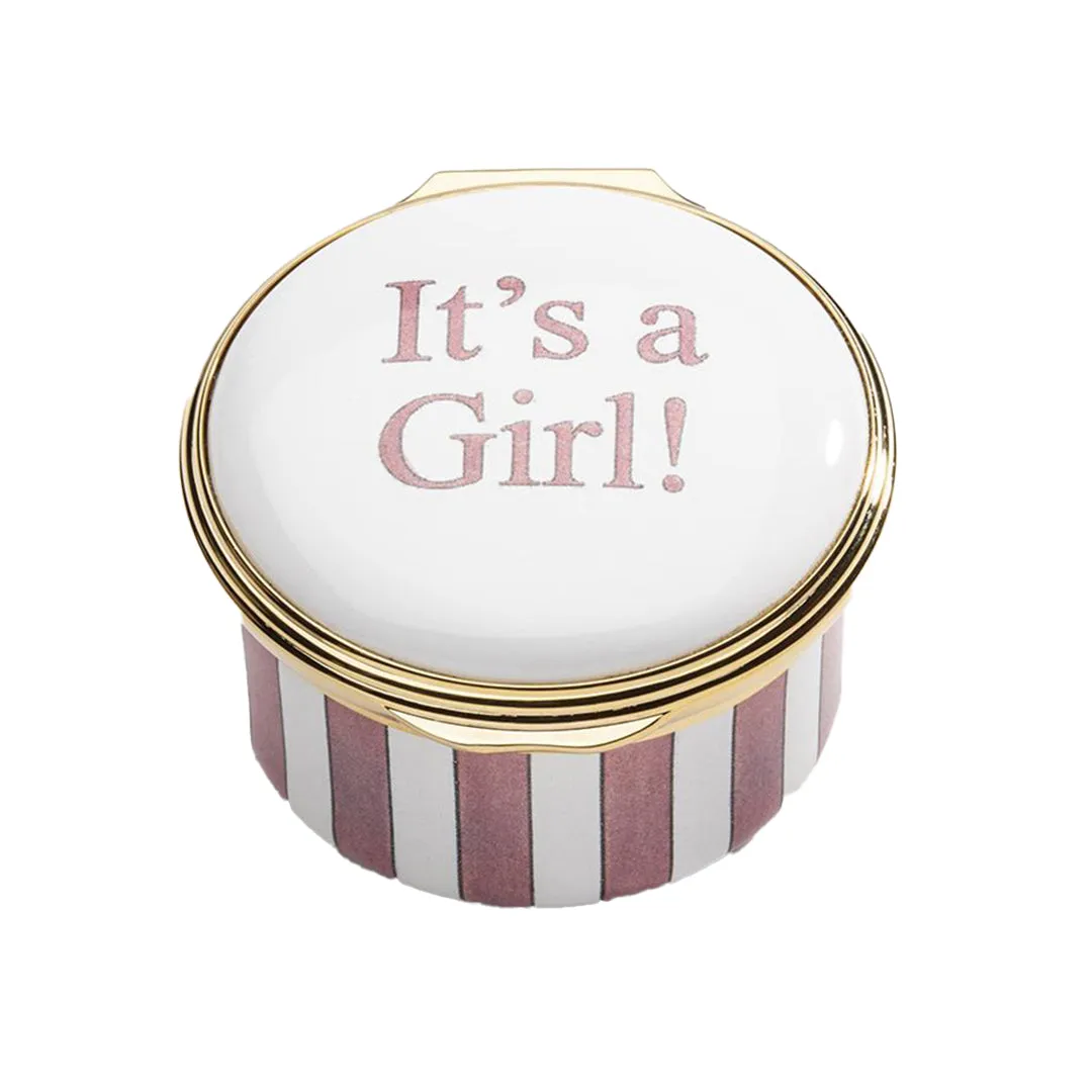 It's a Girl Enamel Box Jewelry Trays Organizer Pack