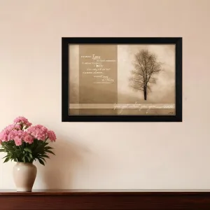 Its About Love 2 Black Framed Print Wall Art Modern Wall Accents store