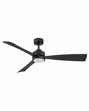Iver 56" Ceiling Fan Matte Black Exterior Fans FANS clearance sale
