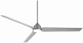 Java Xtreme 84 84"Ceiling Fan Brushed Nickel Wet Large Fans FANS best price