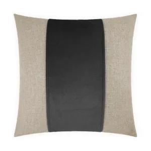 Jefferson Band Pillow, Charcoal Throw Pillows Cozy Upgrade