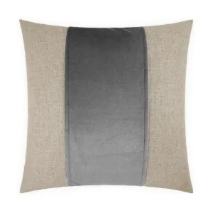 Jefferson Band Pillow, Graphite Throw Pillows Cozy Upgrade