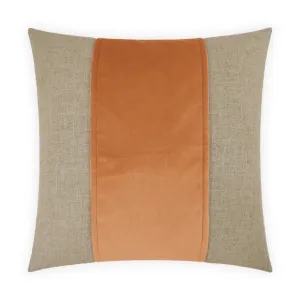 Jefferson Band Pillow, Satsuma Orange Throw Pillows Cozy Upgrade