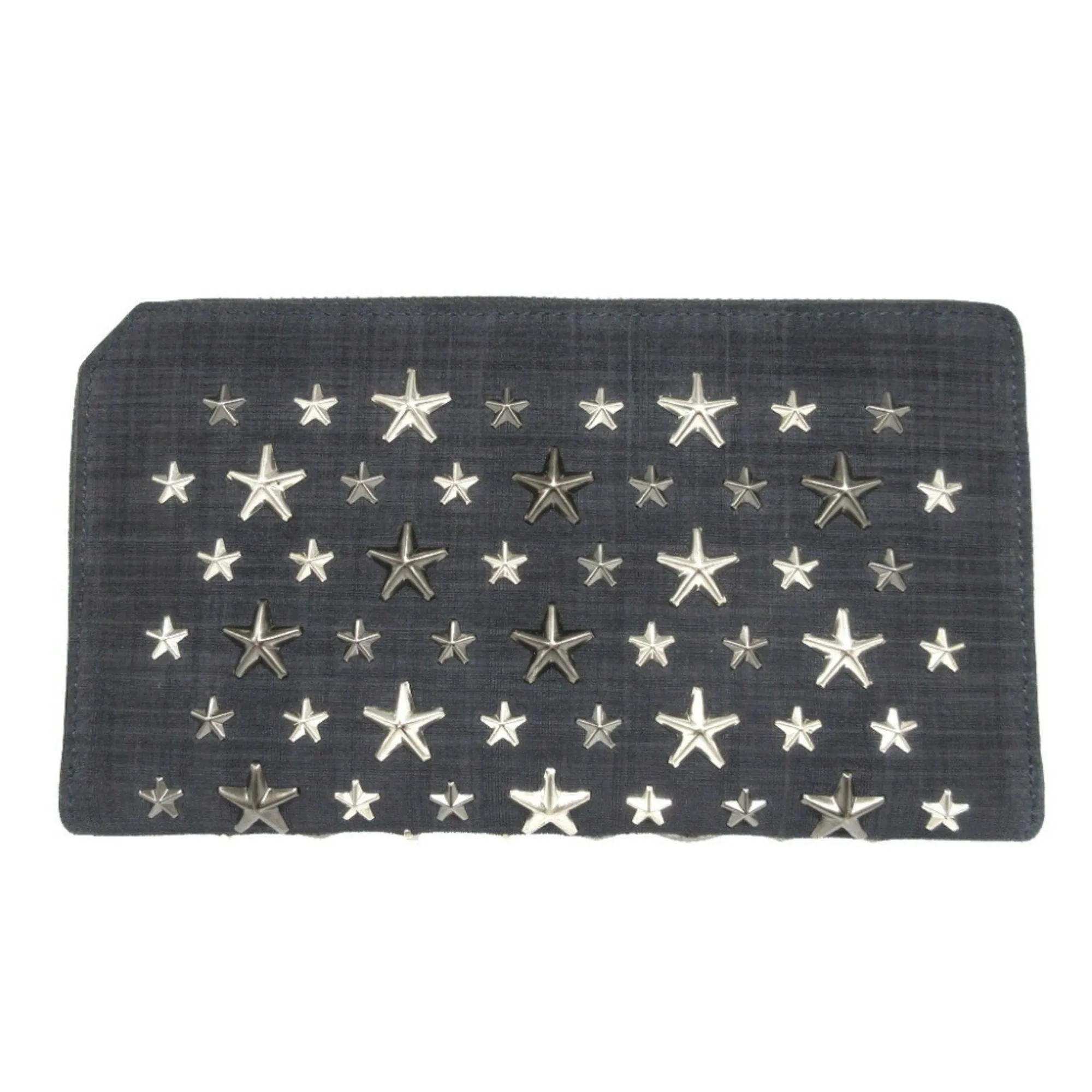 Jimmy Choo Canvas Long Wallet (Bi-Fold) (Pre-Owned)