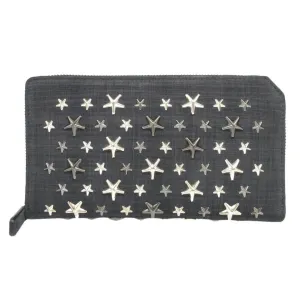 Jimmy Choo Canvas Long Wallet (Bi-Fold) (Pre-Owned)
