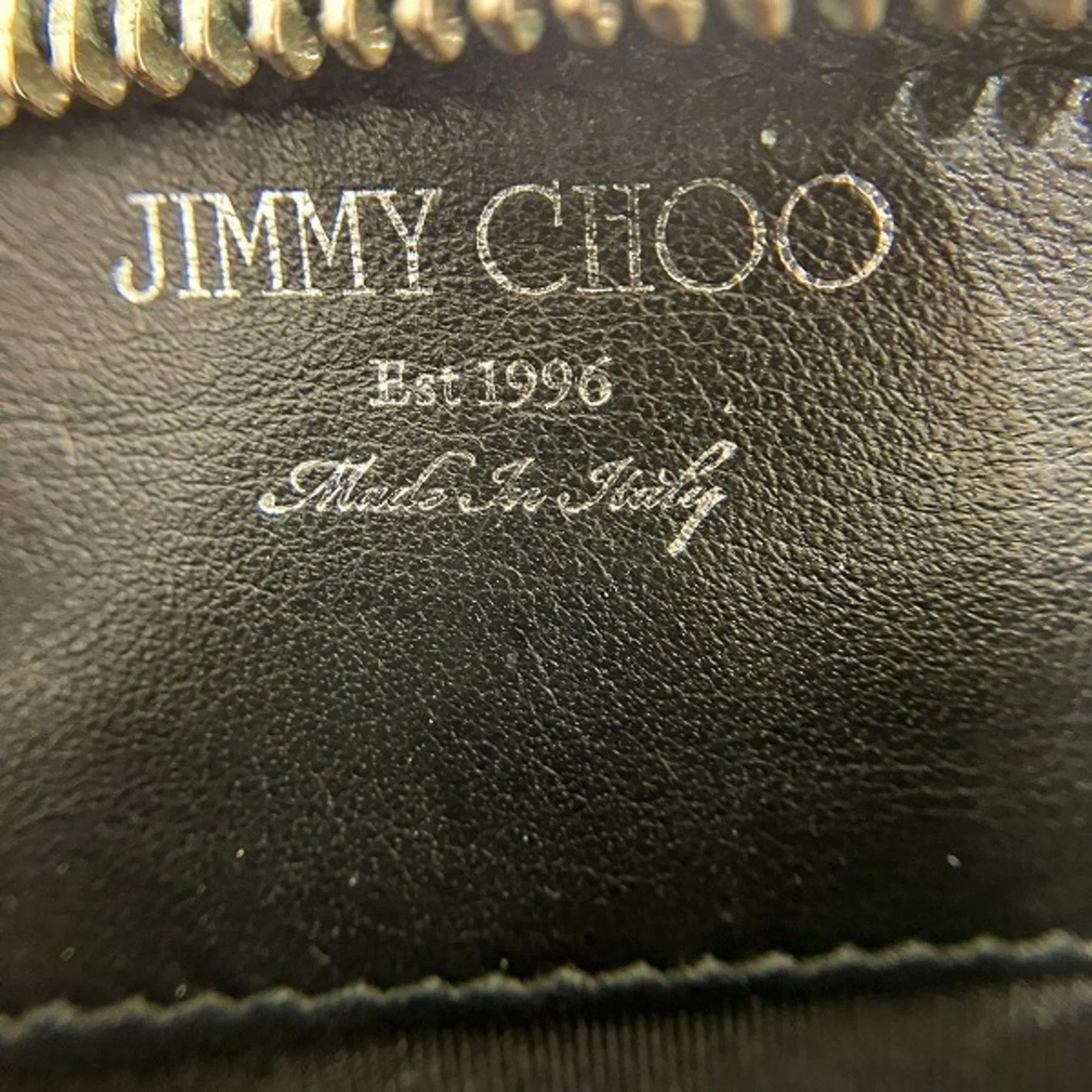 Jimmy Choo Leather Long Wallet (Bi-Fold) (Pre-Owned)