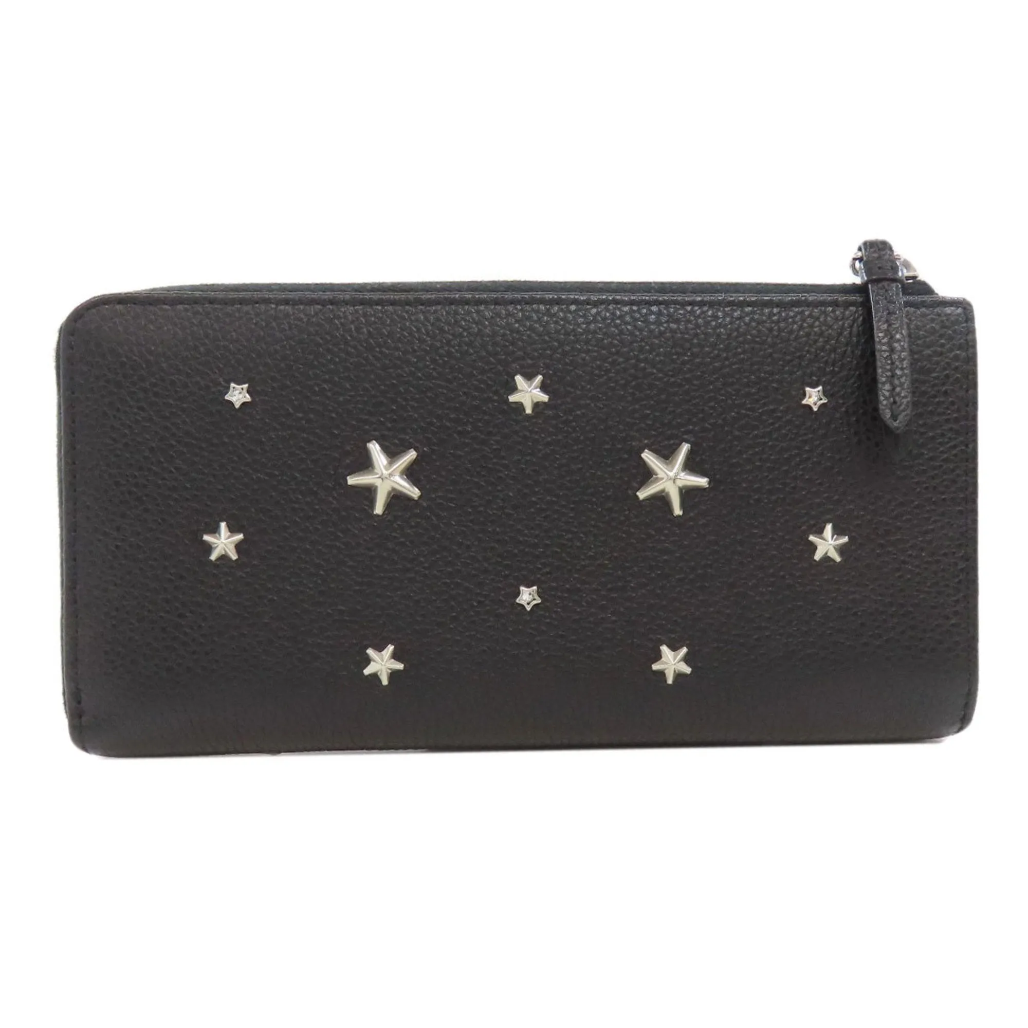 Jimmy Choo Leather Long Wallet (Bi-Fold) (Pre-Owned)