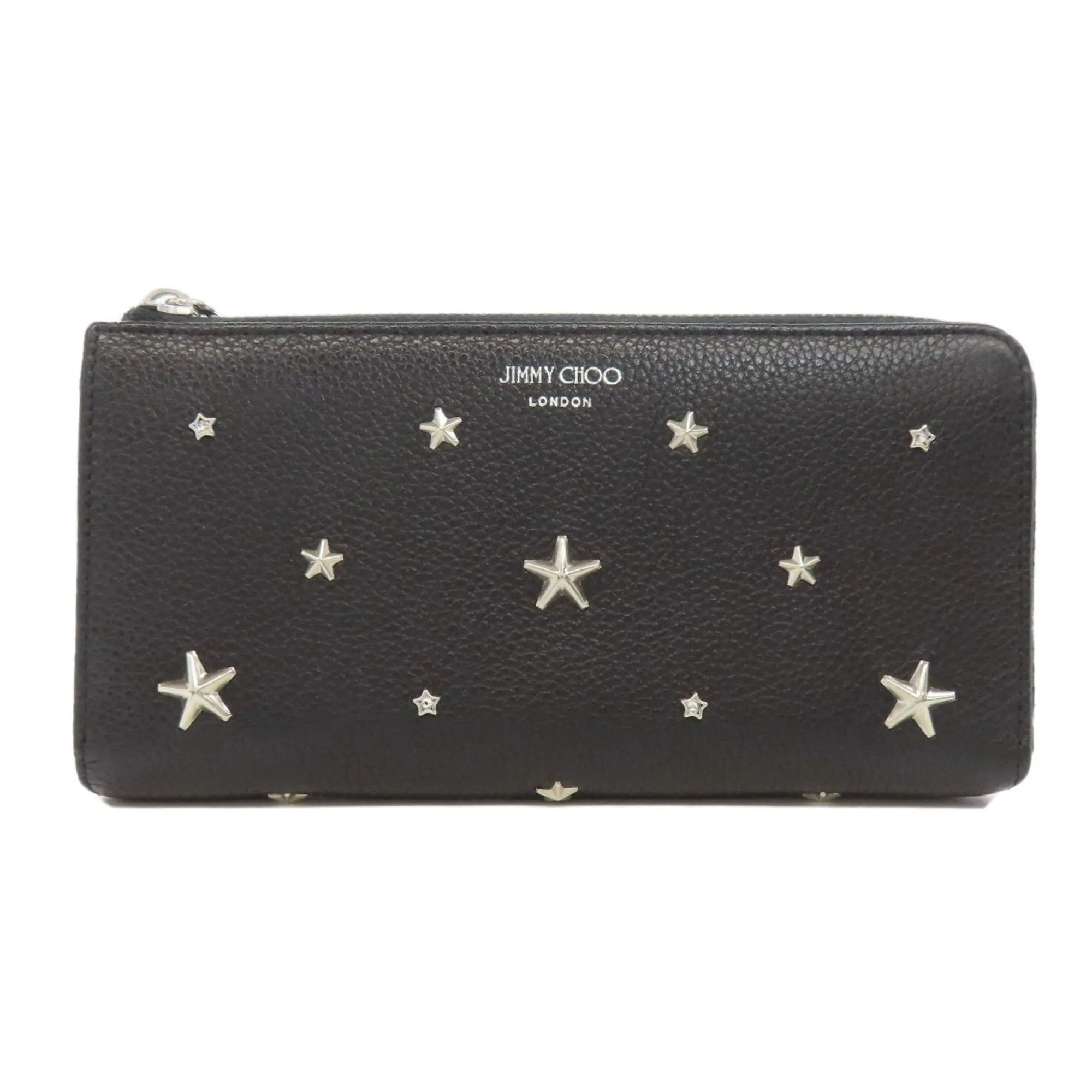 Jimmy Choo Leather Long Wallet (Bi-Fold) (Pre-Owned)