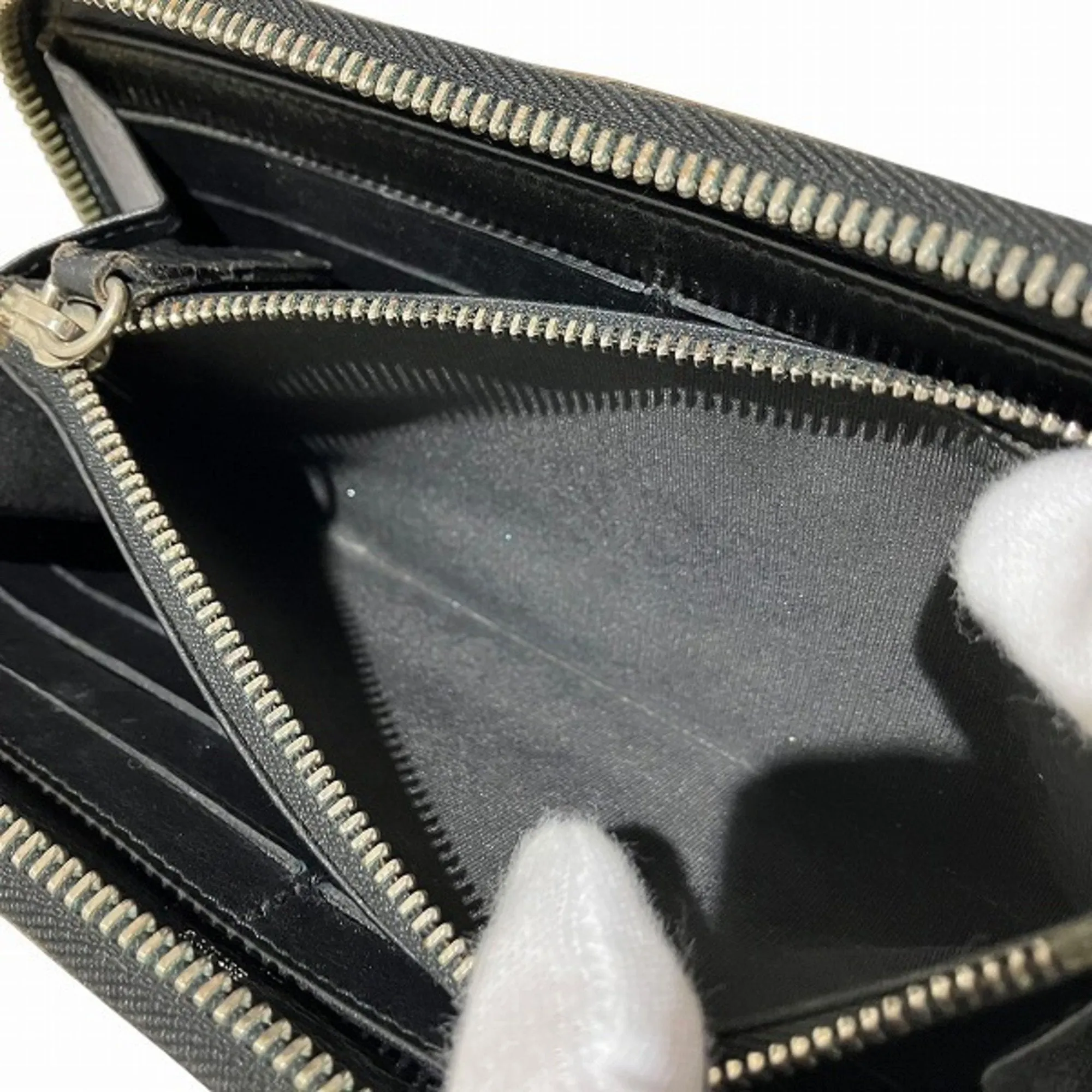Jimmy Choo Leather Long Wallet (Bi-Fold) (Pre-Owned)