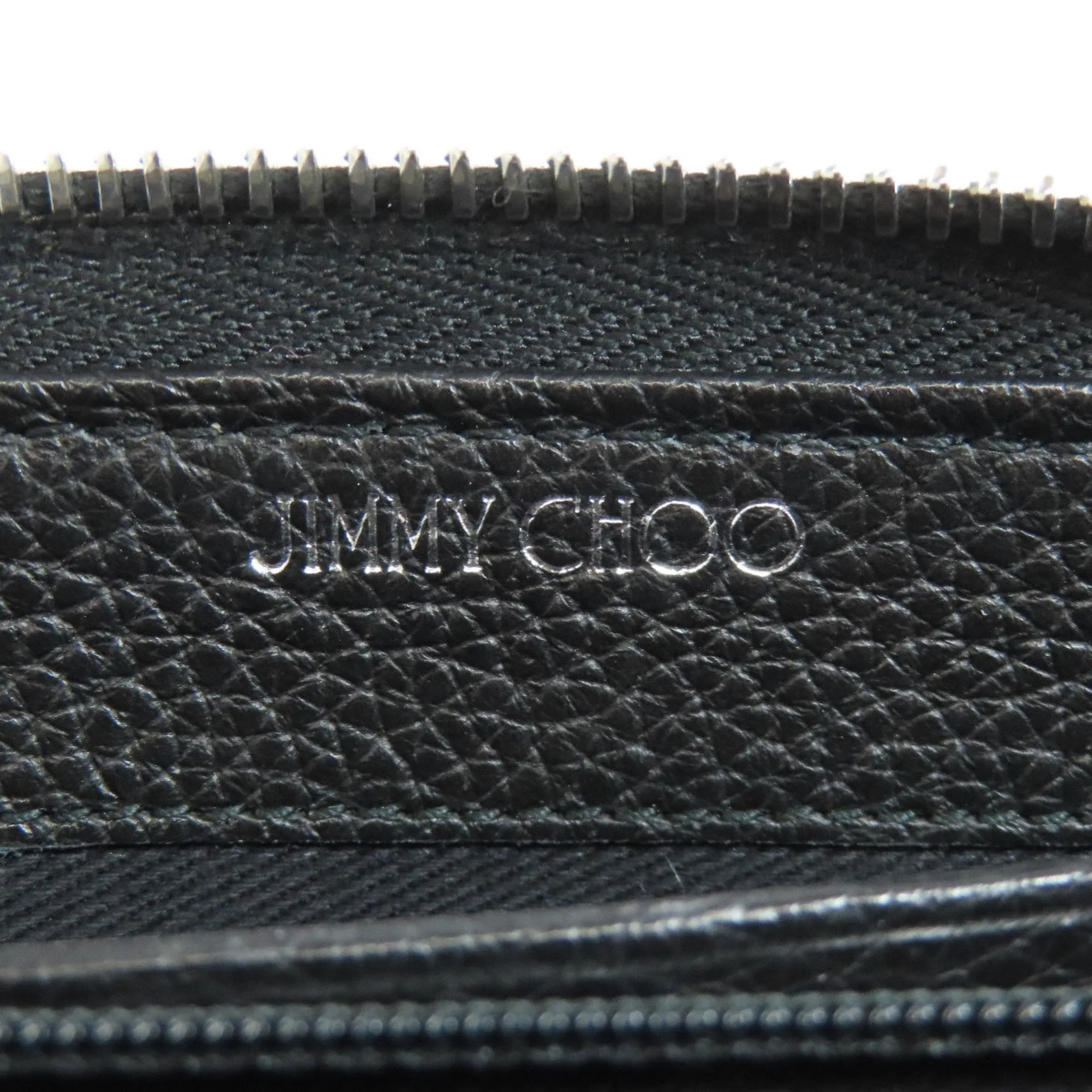 Jimmy Choo Leather Long Wallet (Bi-Fold) (Pre-Owned)