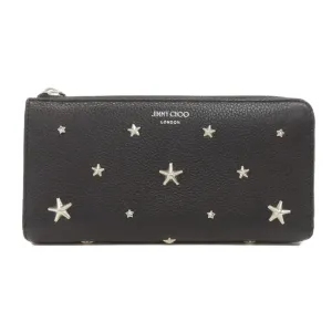 Jimmy Choo Leather Long Wallet (Bi-Fold) (Pre-Owned)