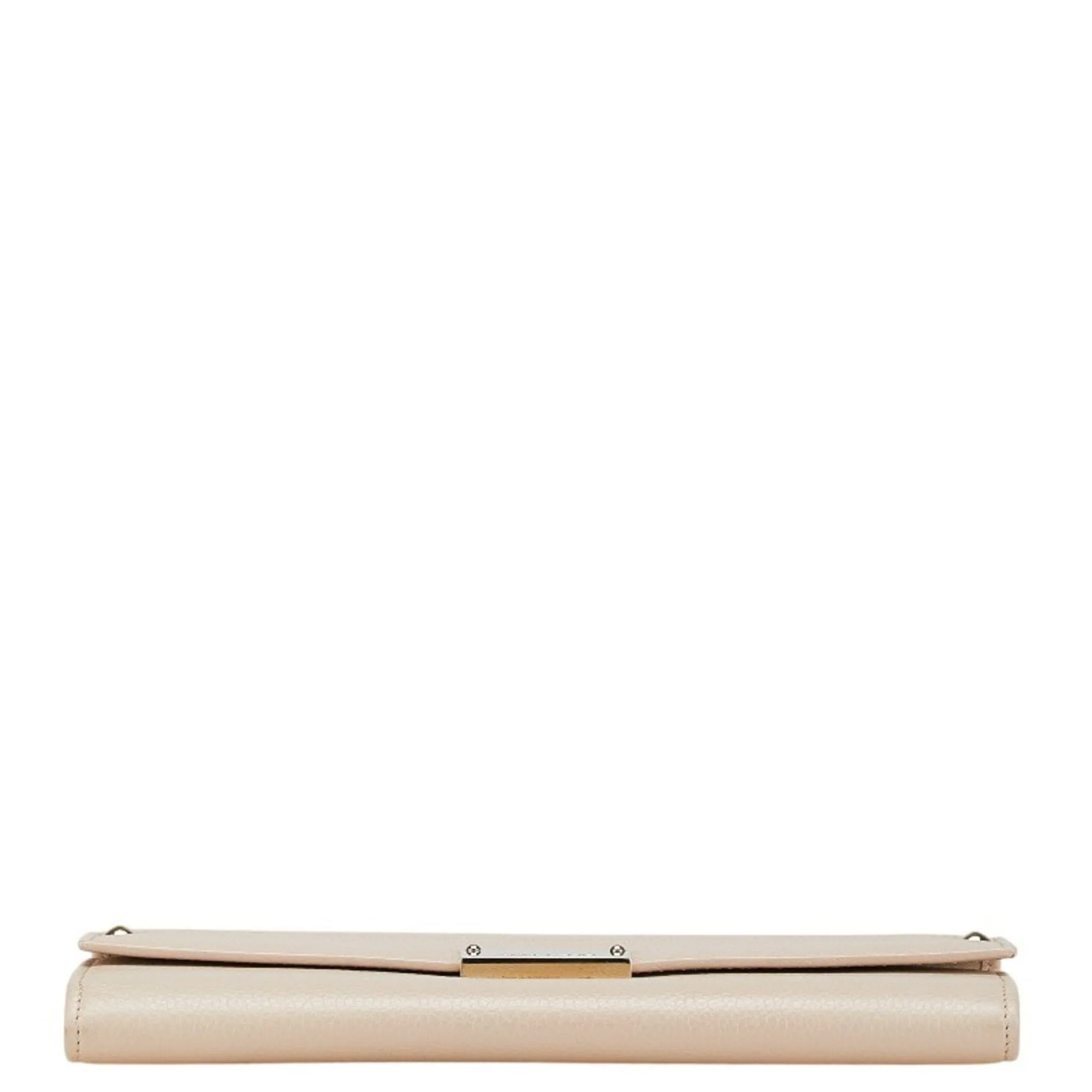 Jimmy Choo Leather Long Wallet (Bi-Fold) (Pre-Owned)