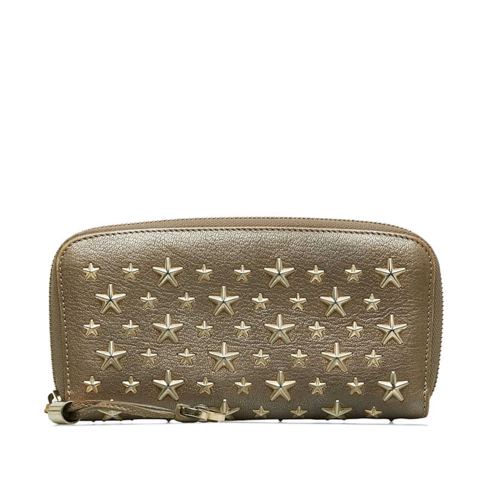 Jimmy Choo Leather Long Wallet (Bi-Fold) (Pre-Owned)