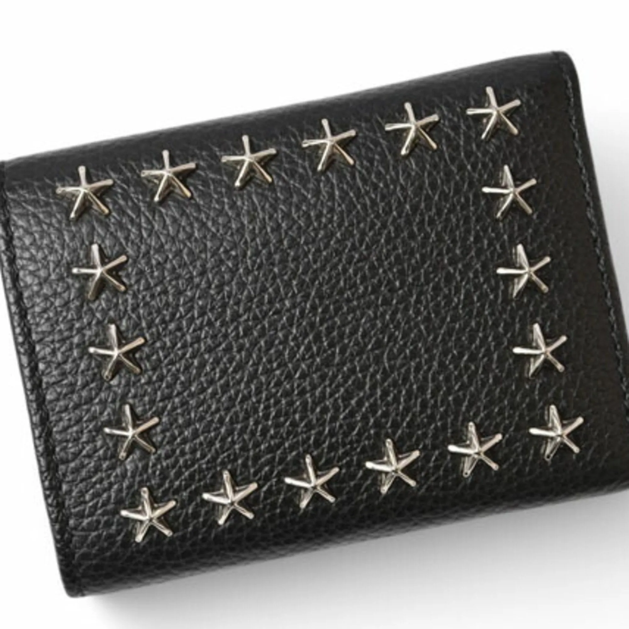 Jimmy Choo Leather Wallet (Tri-Fold) (Pre-Owned)