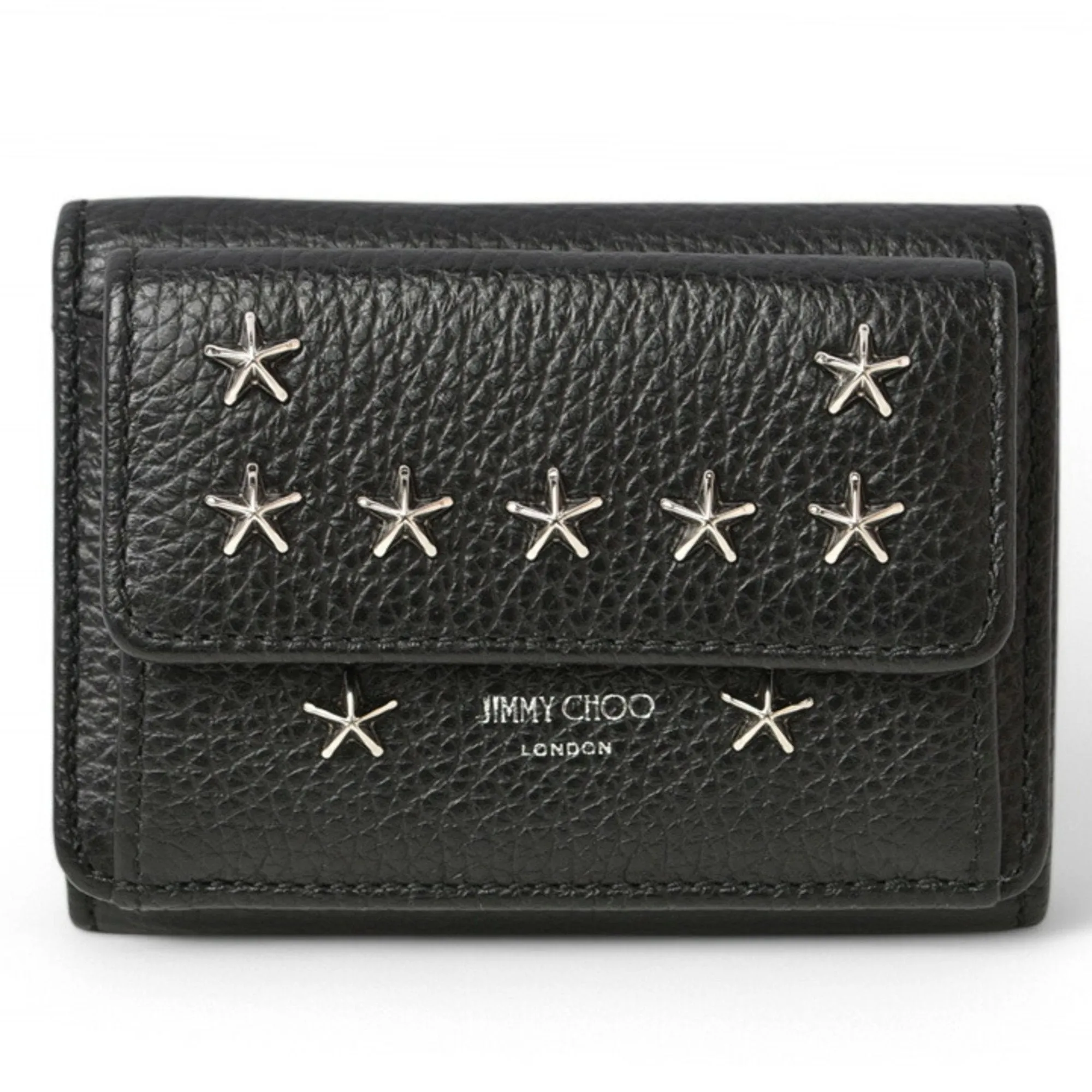 Jimmy Choo Leather Wallet (Tri-Fold) (Pre-Owned)
