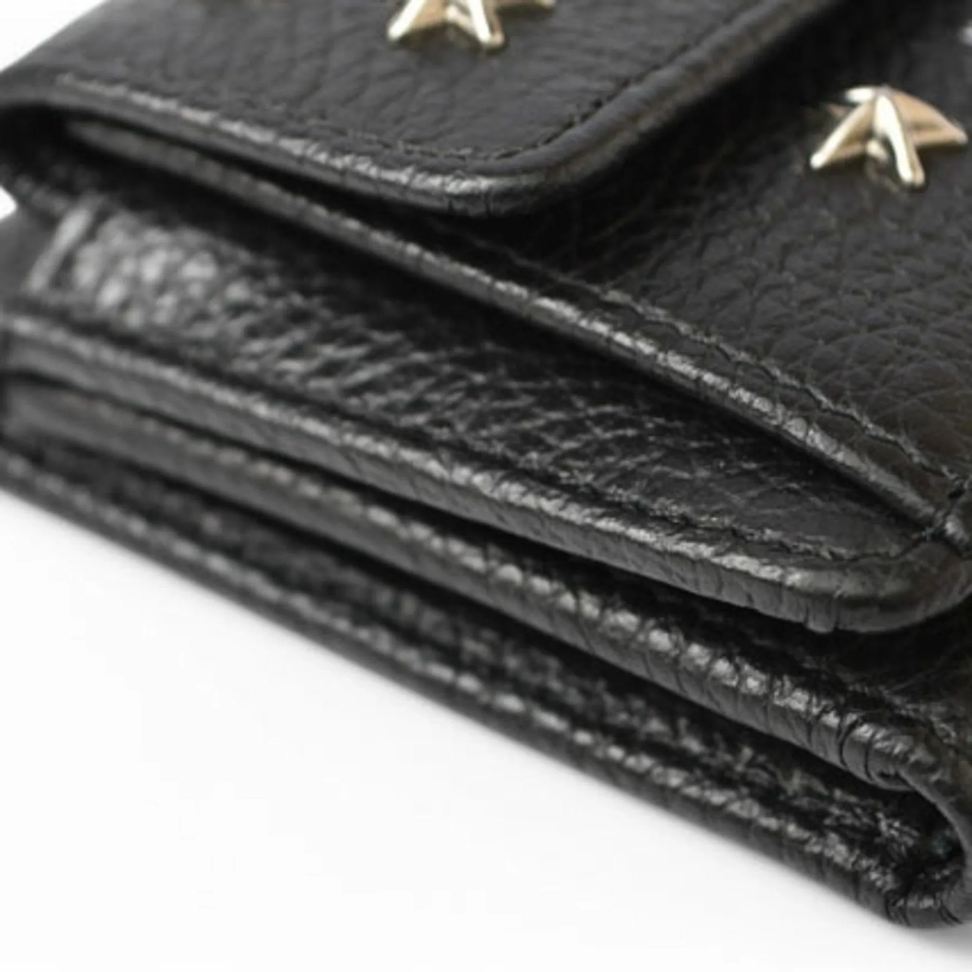Jimmy Choo Leather Wallet (Tri-Fold) (Pre-Owned)