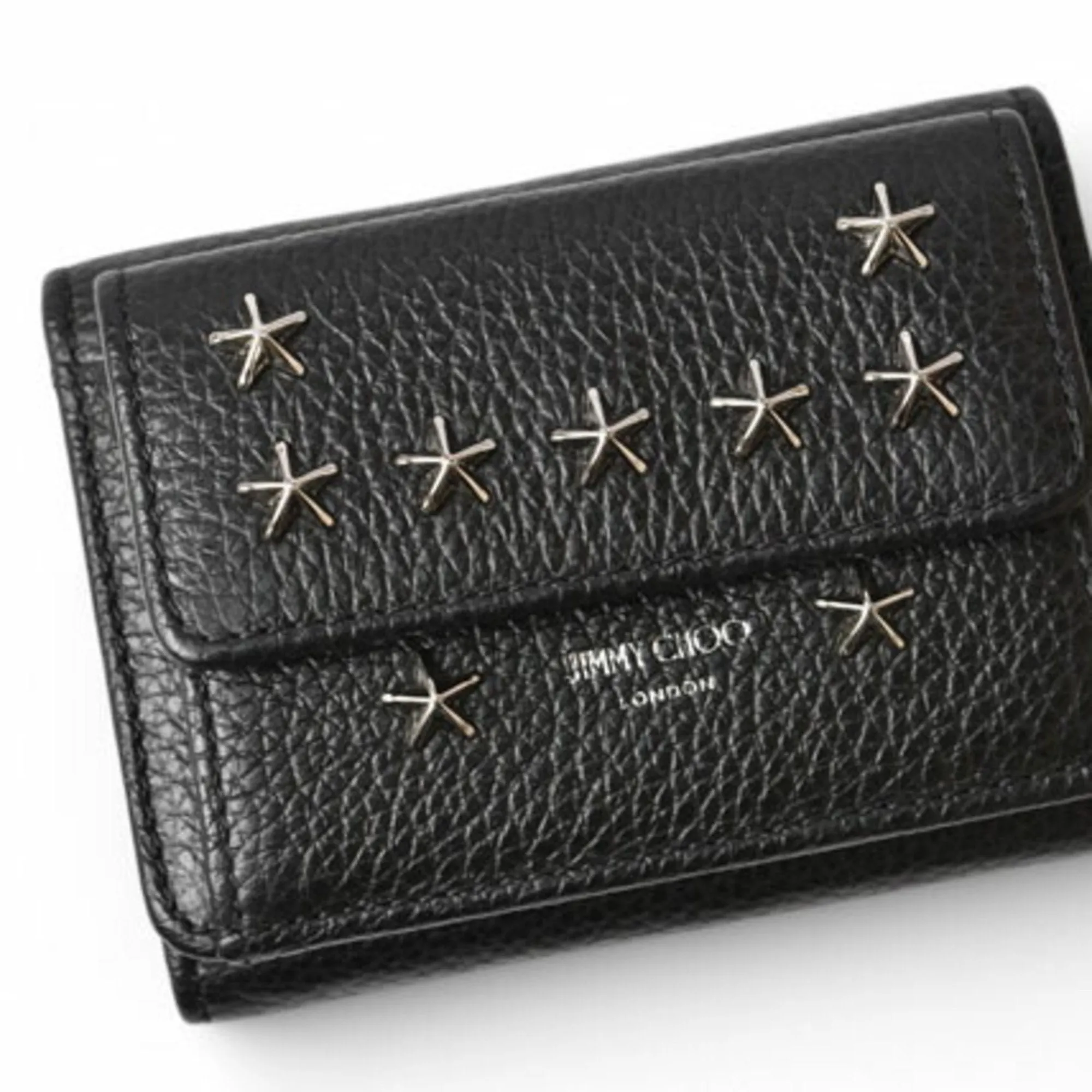 Jimmy Choo Leather Wallet (Tri-Fold) (Pre-Owned)