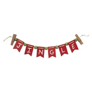 Jingle Mini Clip Banner Affordable Holiday Accessories