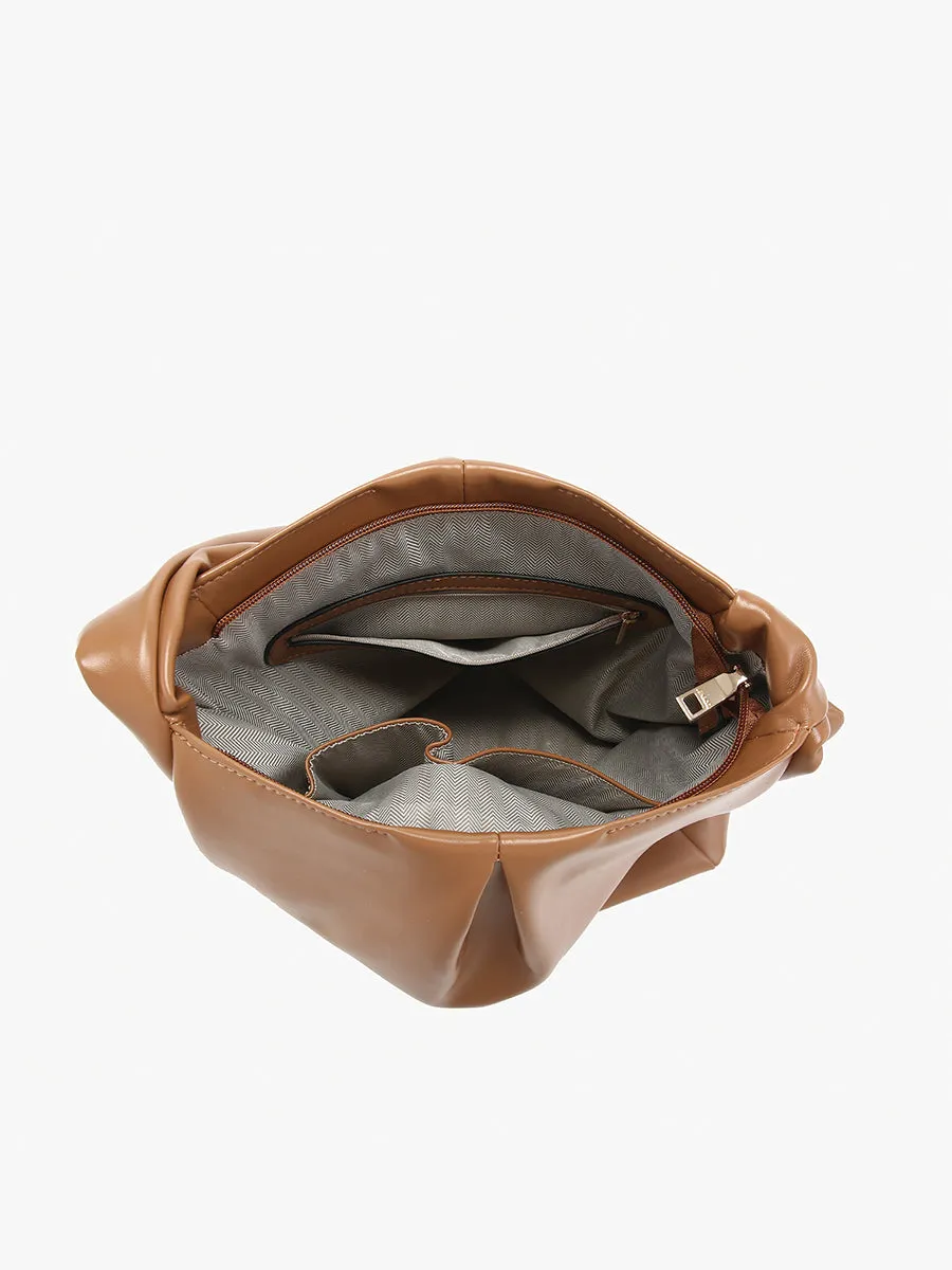 Jolene Vegan Pleated Hobo