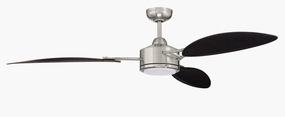 Journey 64"Ceiling Fan Brushed Polished Nickel Small Fans FANS hot deal
