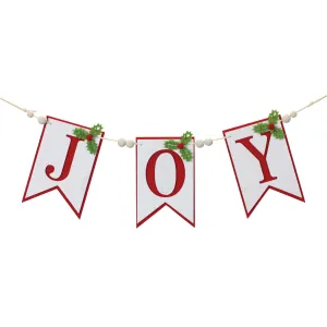 Joy Banner 21"L x 19"H Plywood/Polyester Decorative Accessories trending offers