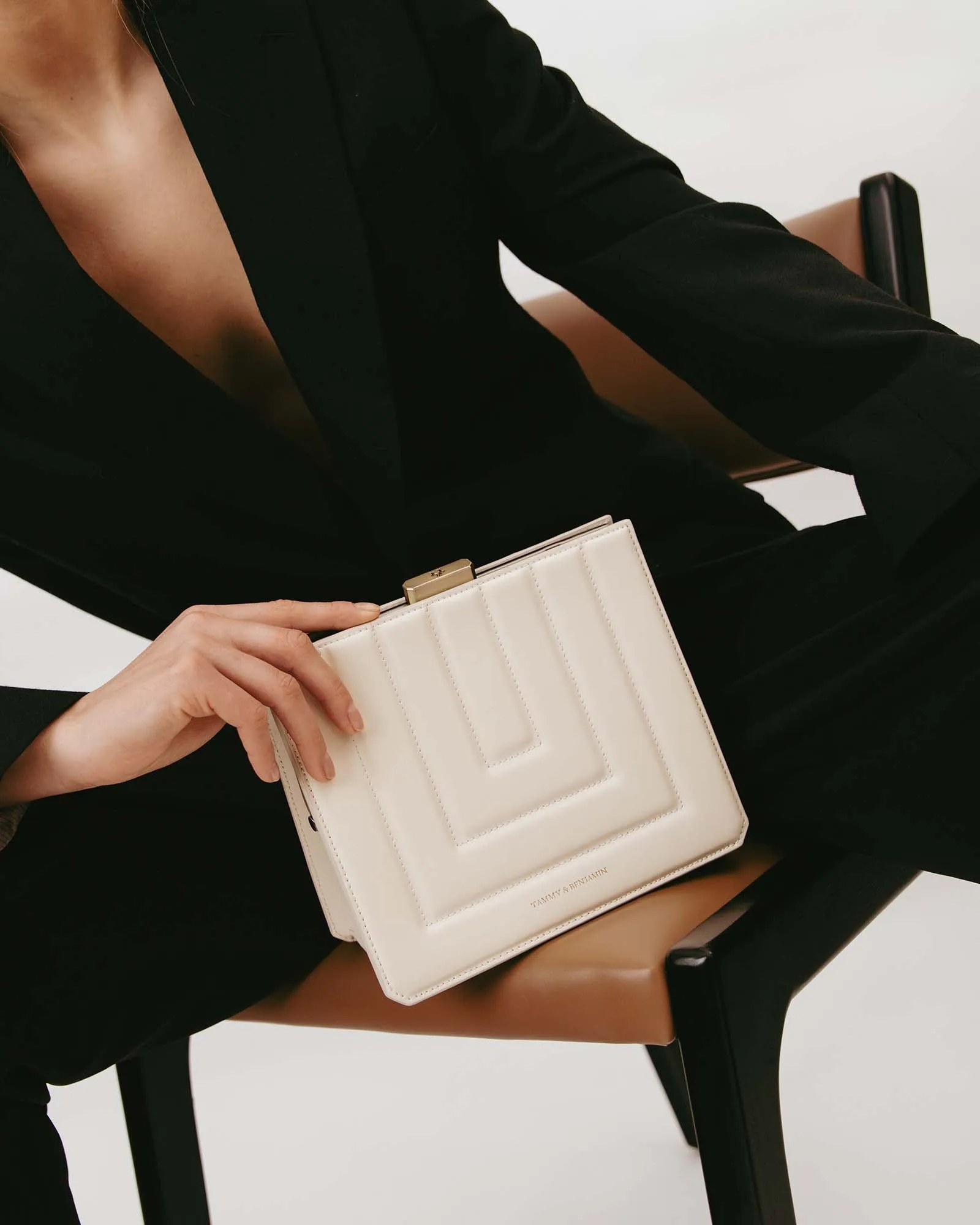 JUDE - Ivory quilted