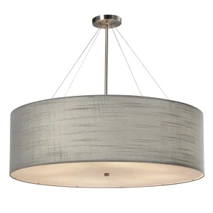 Justice Designs Classic FAB-9594-GRAY-NCKL Chandelier Light - Brushed Nickel Modern Chandeliers clearance