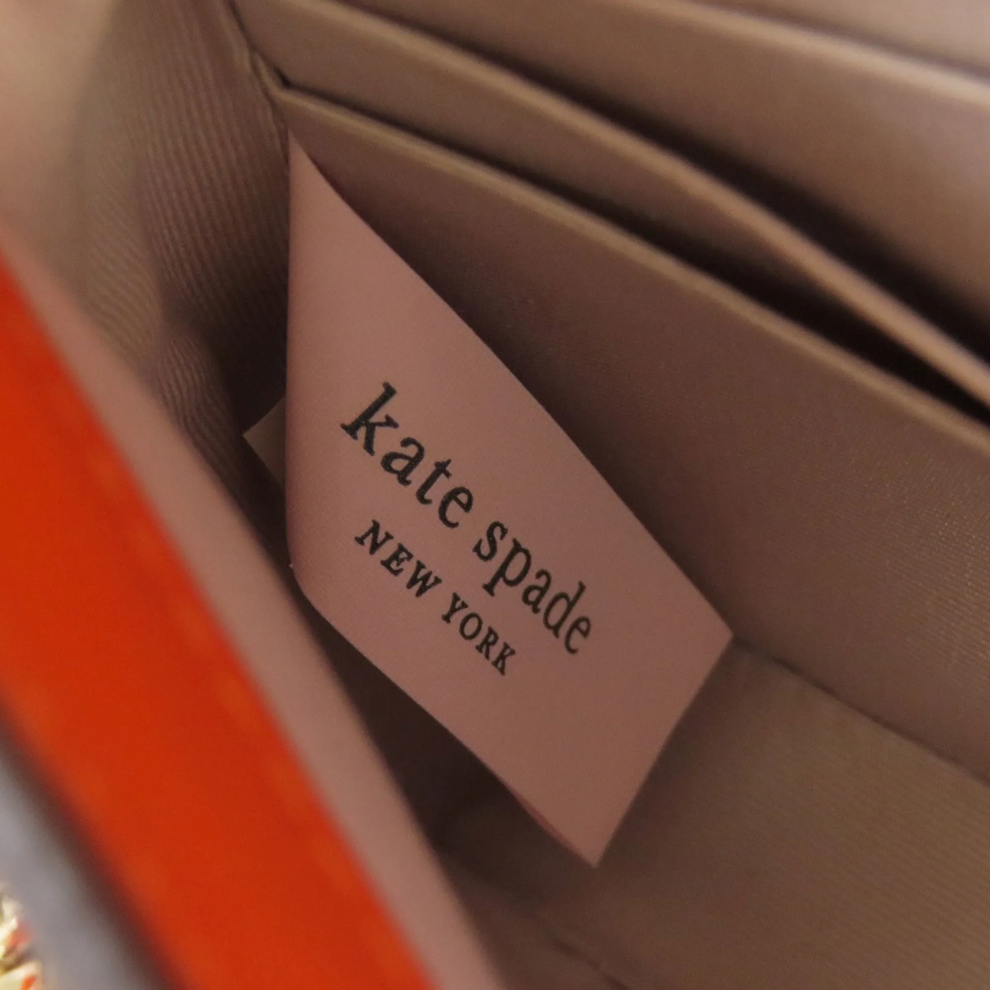 Kate Spade Leather Chain/Shoulder Wallet (Pre-Owned)