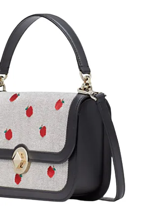 Kate Spade New York Audrey Apple Flap Crossbody Bag