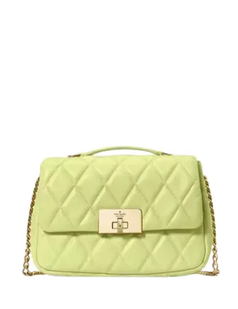 Kate Spade New York Carey Quilted Small Flap Crossbody