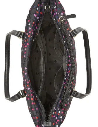 Kate Spade New York Jae Festive Confetti Quilted Medium Satchel