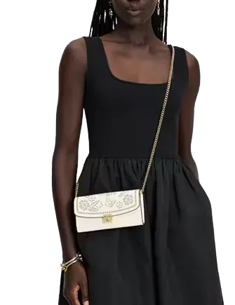 Kate Spade New York Phoebe Perforated Turnlock Wallet-on-chain