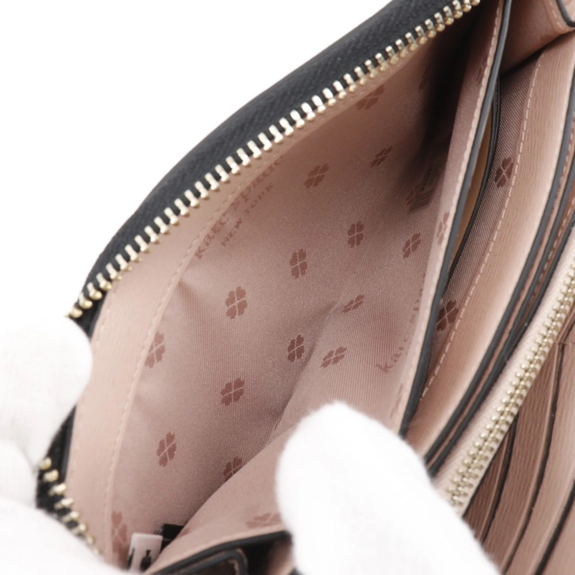 Kate Spade Spencer Zip Leather Wallet (Pre-Owned)