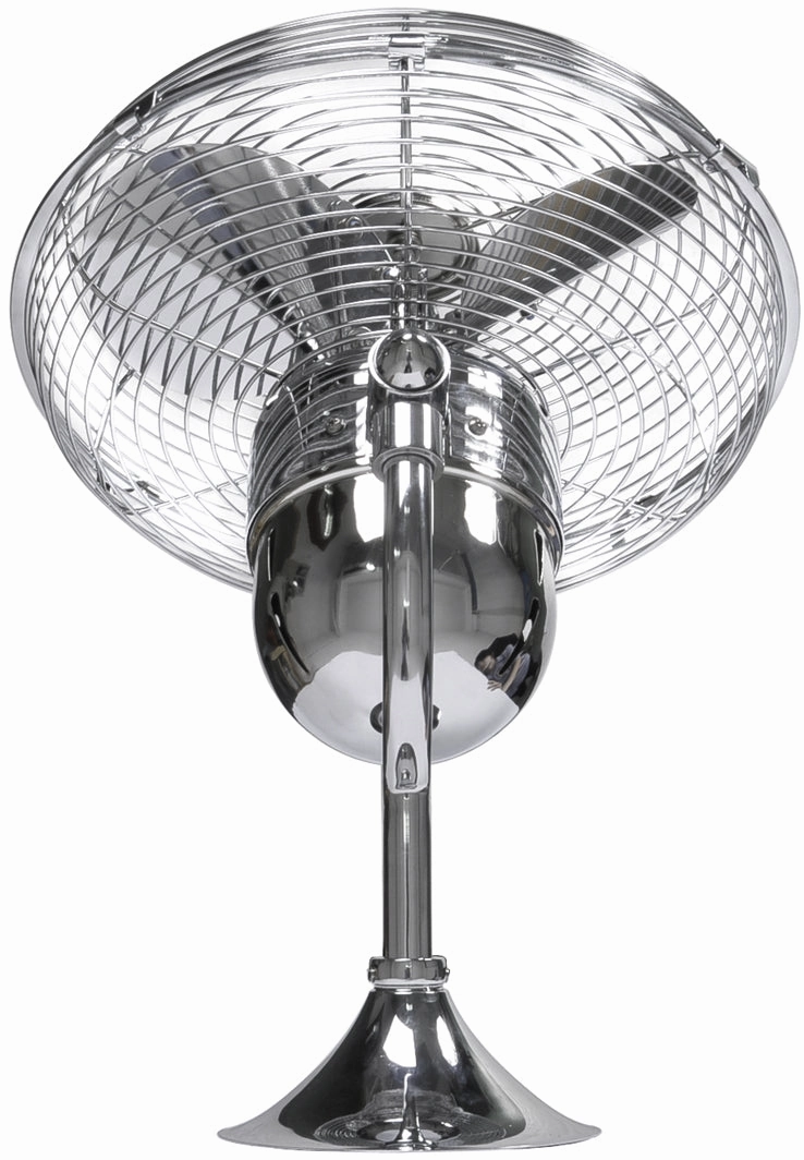 Kaye 13"Wall Fan Polished Chrome Small Room Fans sale