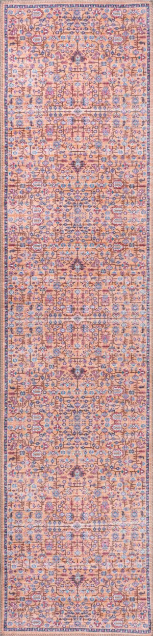 Kemer All-Over Persian Washable Multi 2 ft. x 10 ft. Runner Rug Area Rugs value picks
