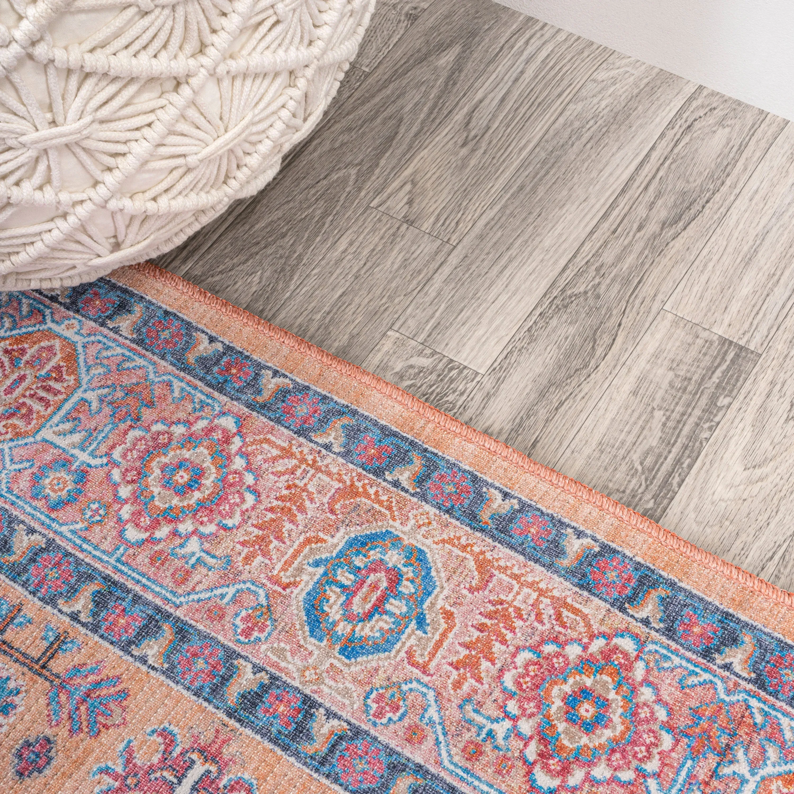 Kemer All-Over Persian Washable Multi 2 ft. x 10 ft. Runner Rug