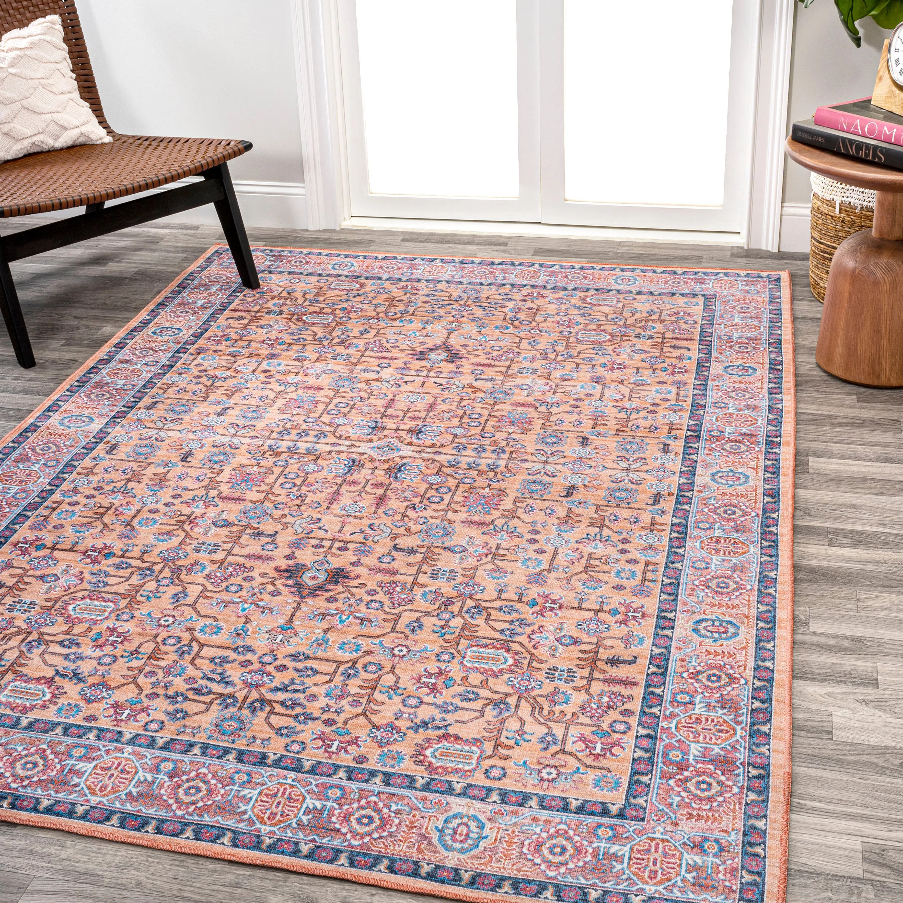 Kemer All-Over Persian Washable Multi 2 ft. x 10 ft. Runner Rug