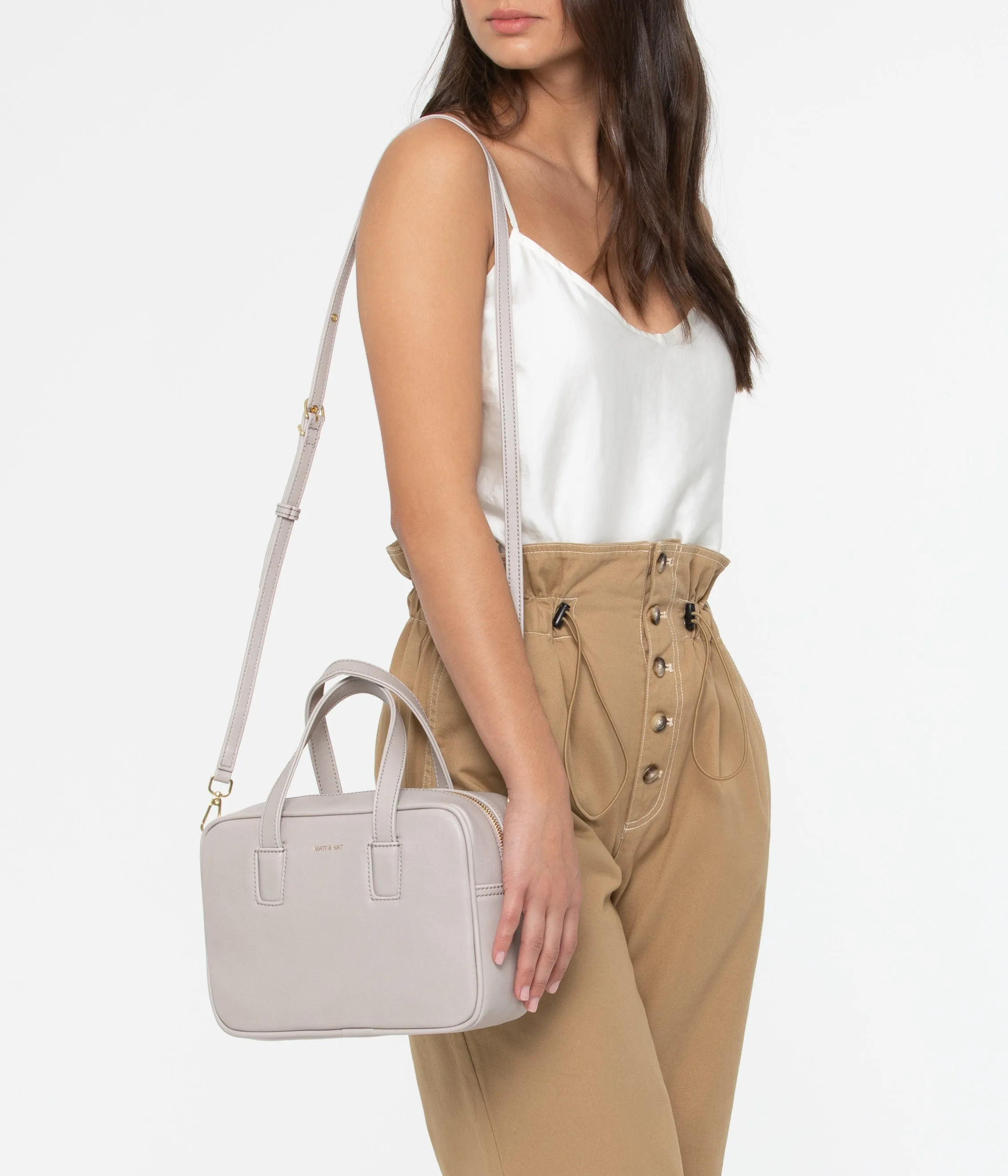 KENSISM Small Vegan Satchel - Vintage
