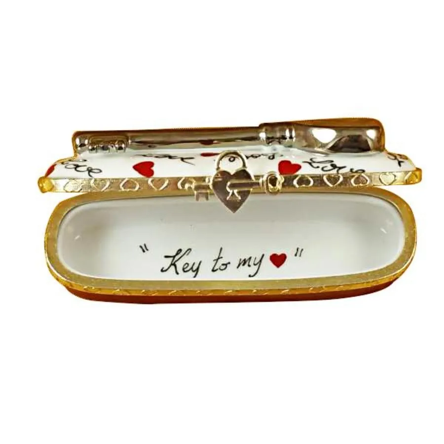 Key to My Heart Limoges Limoges Boxes collectors shop