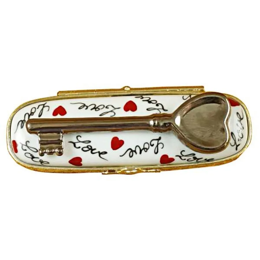 Key to My Heart Limoges Limoges Boxes collectors shop