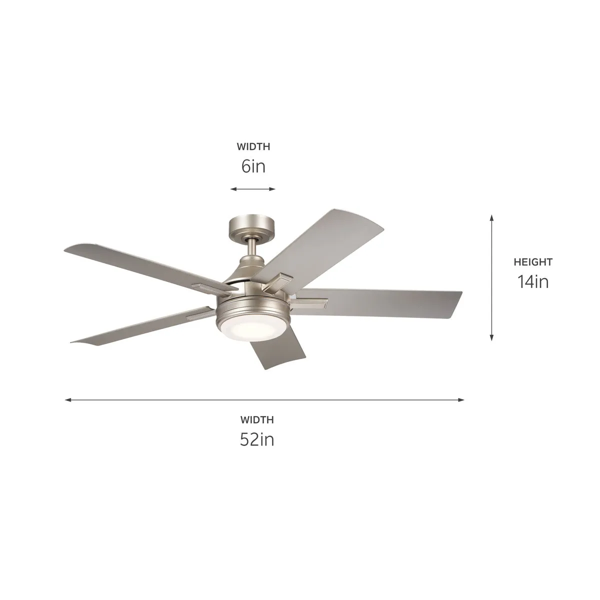 Kichler 52"Ceiling Fan
